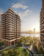 对岸东外滩渔人船埠、北外滩来福能够通过地道